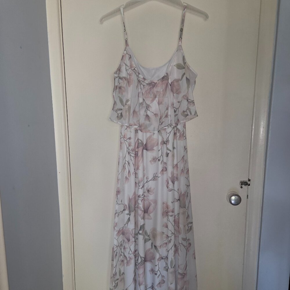 Floral patterned maxi dress